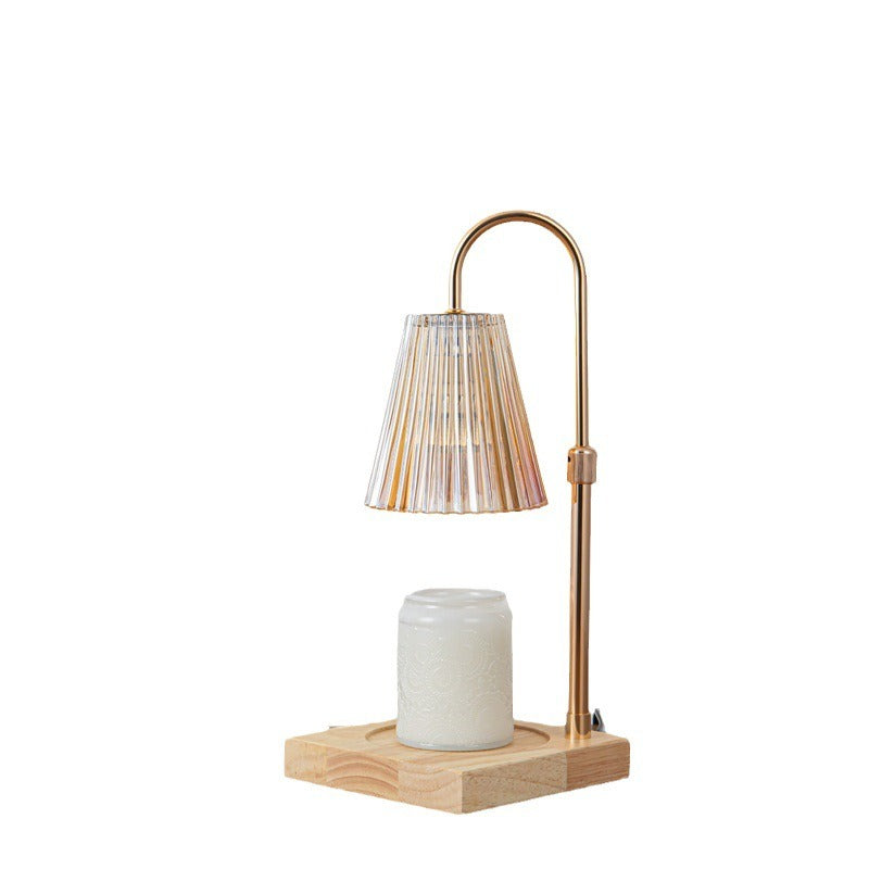 lampe chauffe bougie d'aromathérapie et sans fumée